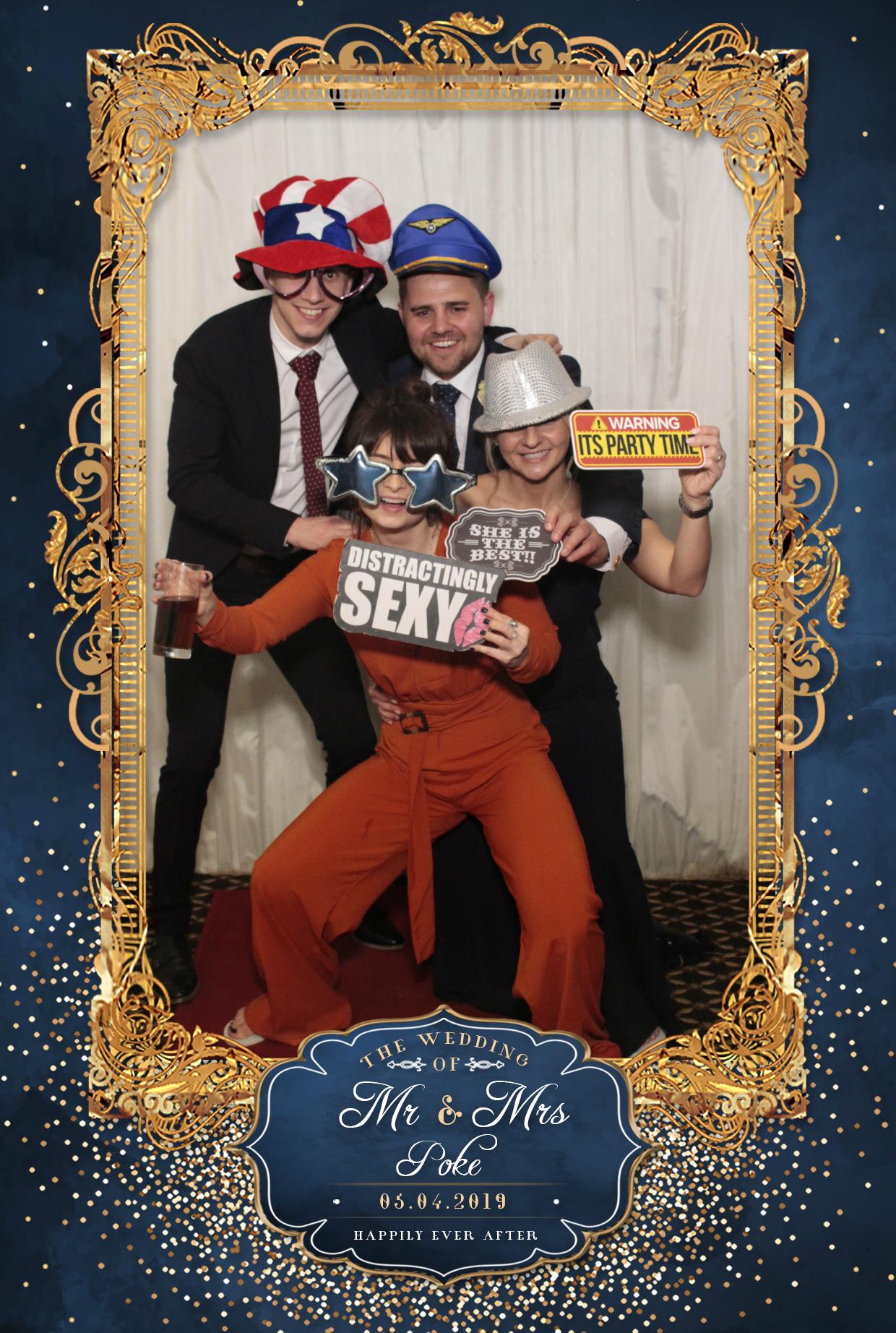 Mr & Mrs Poke | View more photos from the event at gallery.myphotoboothexperience.co.uk/u/MyPhotoBoothExperienceLtd/Mr-Mrs-Poke